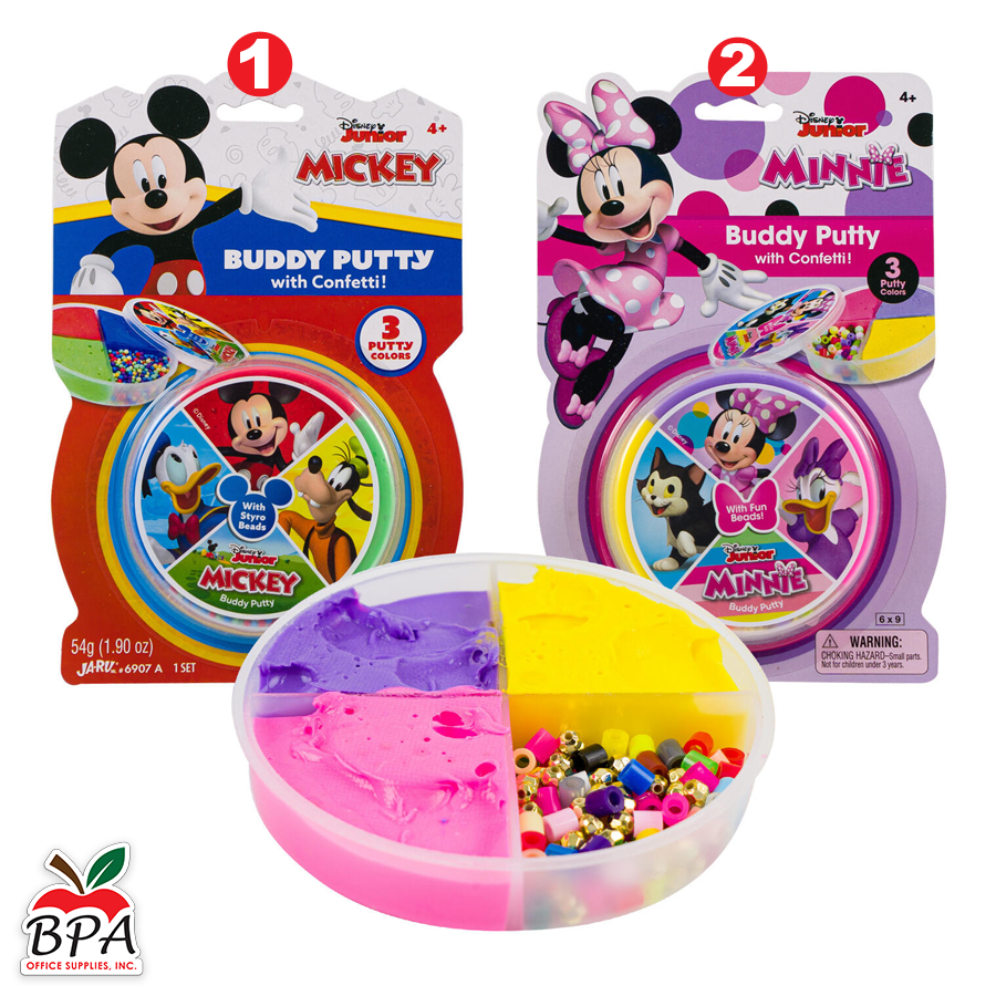 Disney • Budy Putty with confetti (varios estilos a escoger)